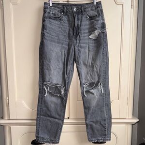 American Eagle Outfitters Grey Mom Jeans